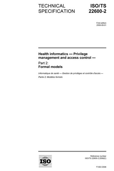 Standards PDF Cover Page