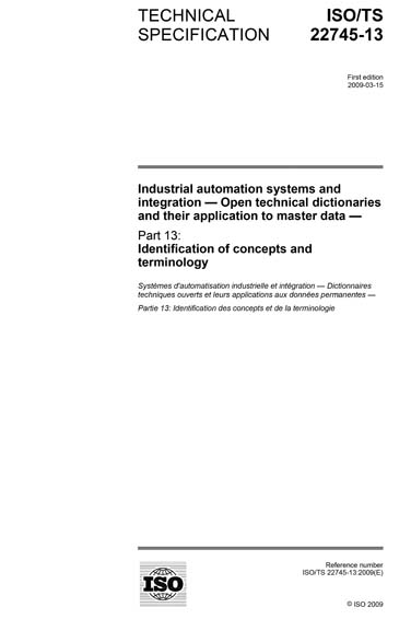 Standards PDF Cover Page