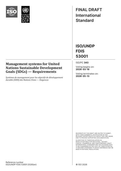 Standards PDF Cover Page