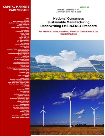 Standards PDF Cover Page