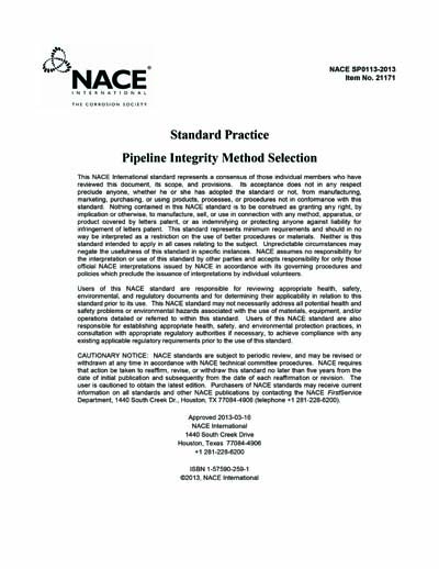 Standards PDF Cover Page