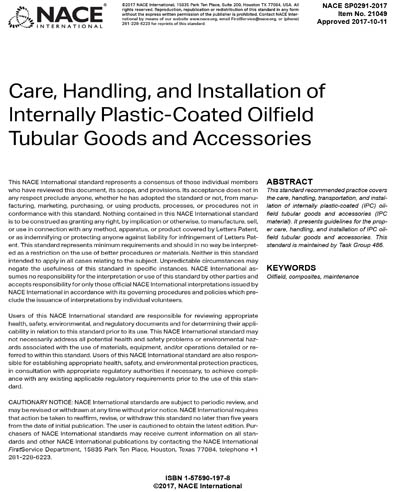 Standards PDF Cover Page