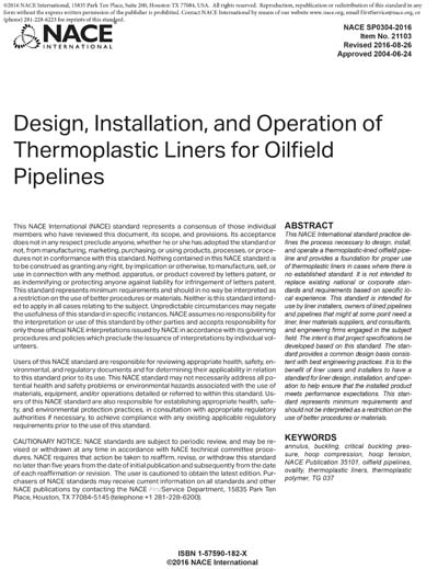 Standards PDF Cover Page