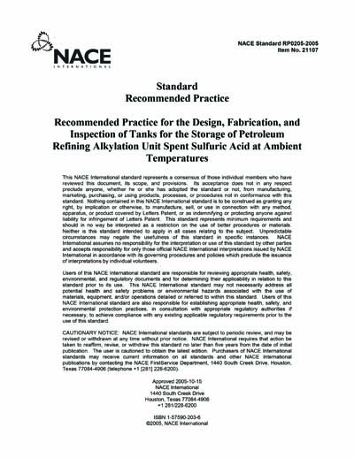 Standards PDF Cover Page