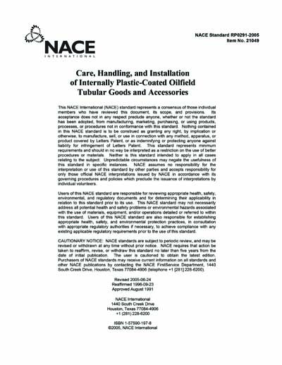 Standards PDF Cover Page