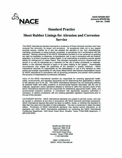 Standards PDF Cover Page