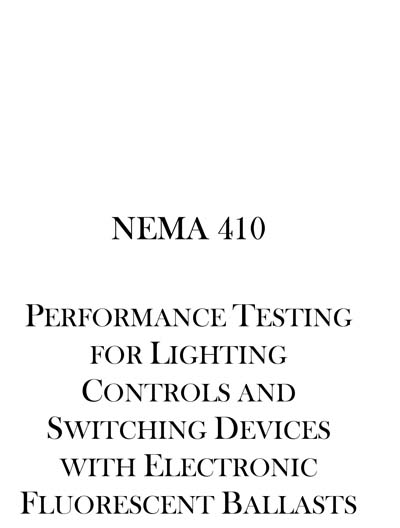 Standards PDF Cover Page