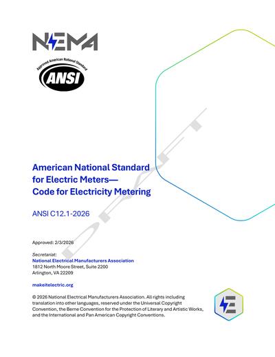 Standards PDF Cover Page