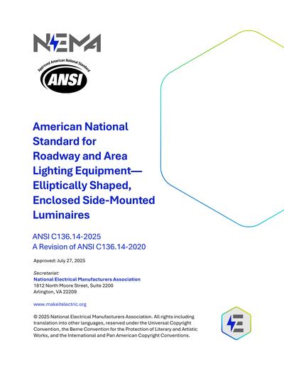 Standards PDF Cover Page
