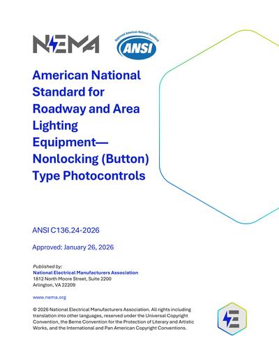 Standards PDF Cover Page
