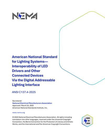 Standards PDF Cover Page