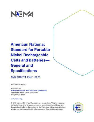 Standards PDF Cover Page