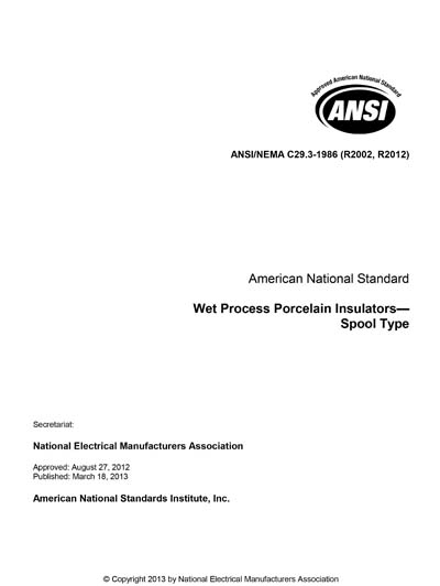 Standards PDF Cover Page
