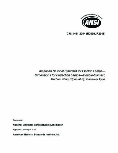 Standards PDF Cover Page