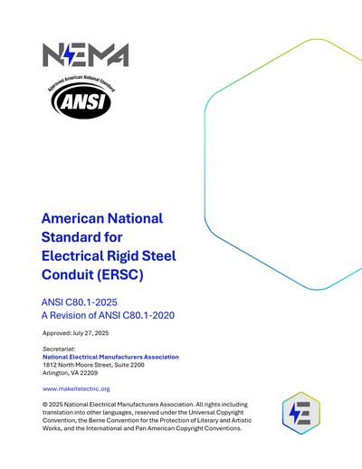 Standards PDF Cover Page