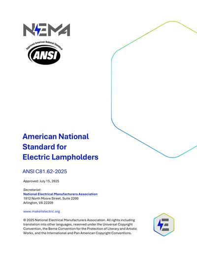 Standards PDF Cover Page
