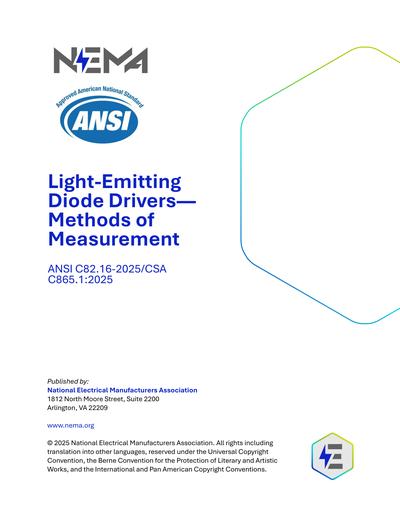 Standards PDF Cover Page