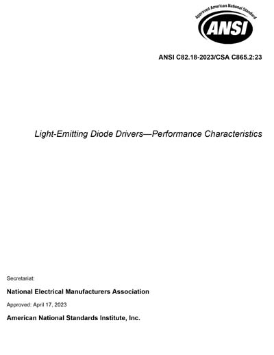 Standards PDF Cover Page