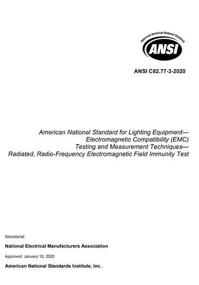 Standards PDF Cover Page