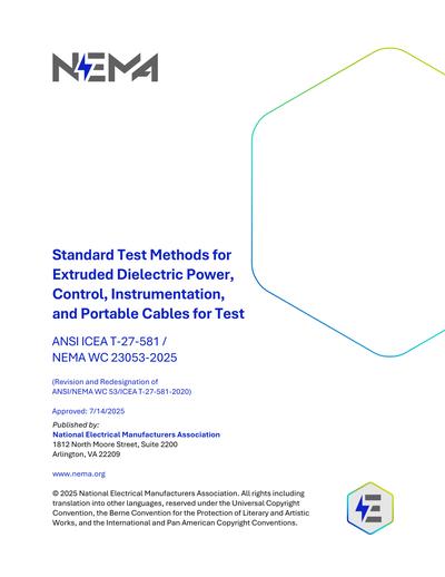 Standards PDF Cover Page