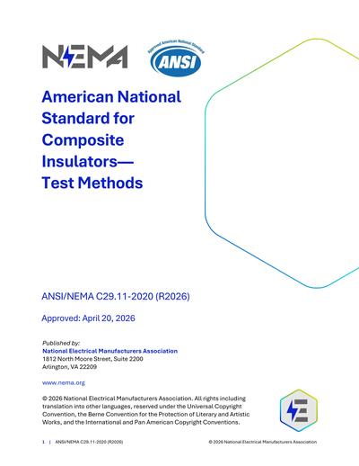 Standards PDF Cover Page