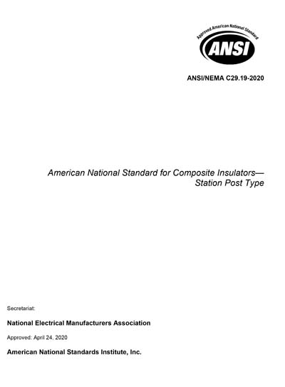 Standards PDF Cover Page