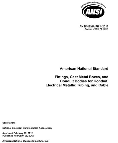 Standards PDF Cover Page