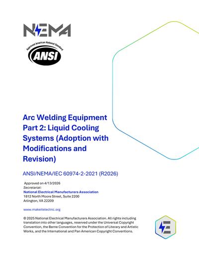 Standards PDF Cover Page