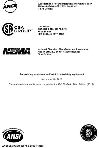 Standards PDF Cover Page