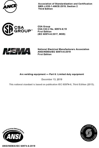 Standards PDF Cover Page