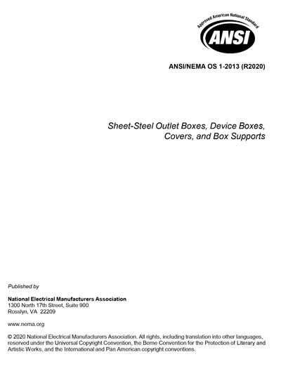 Standards PDF Cover Page