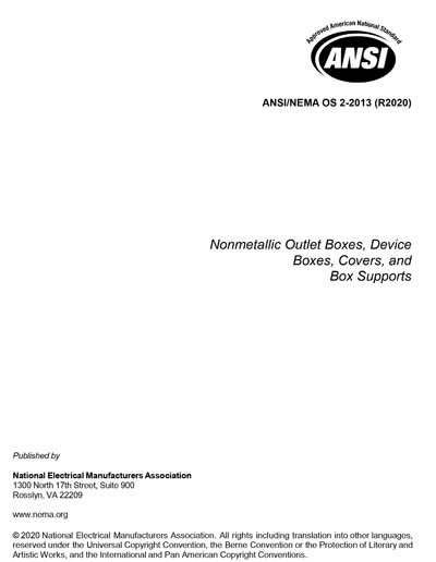 Standards PDF Cover Page