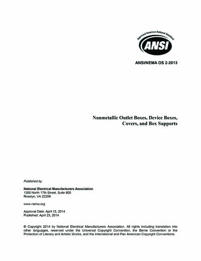 Standards PDF Cover Page