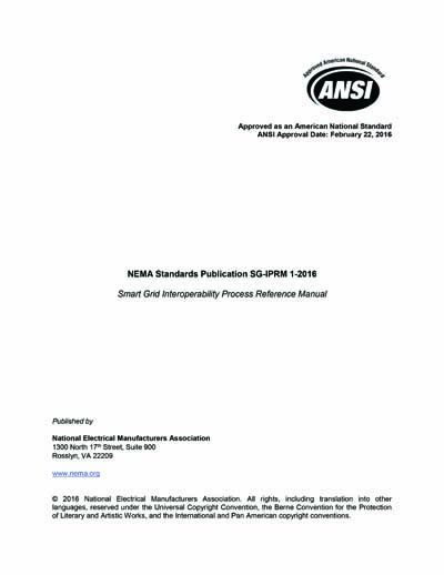 Standards PDF Cover Page