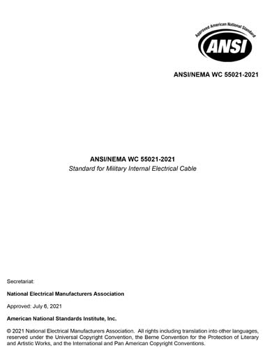 Standards PDF Cover Page