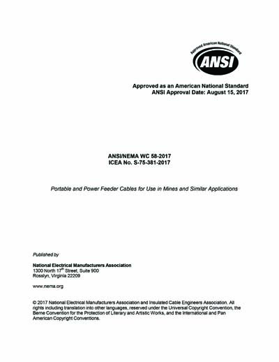 Standards PDF Cover Page