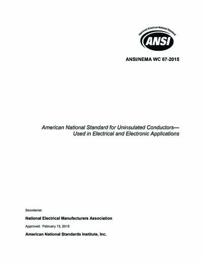 Standards PDF Cover Page