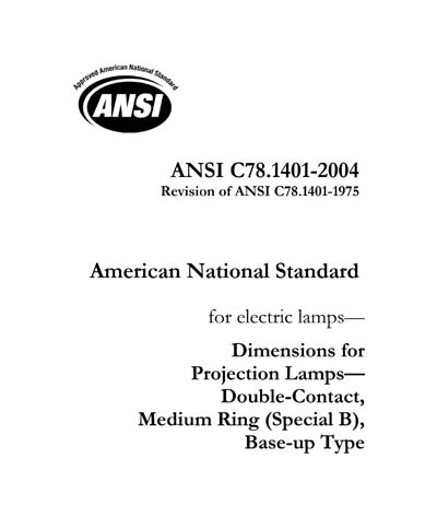 Standards PDF Cover Page