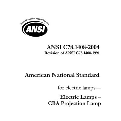 Standards PDF Cover Page