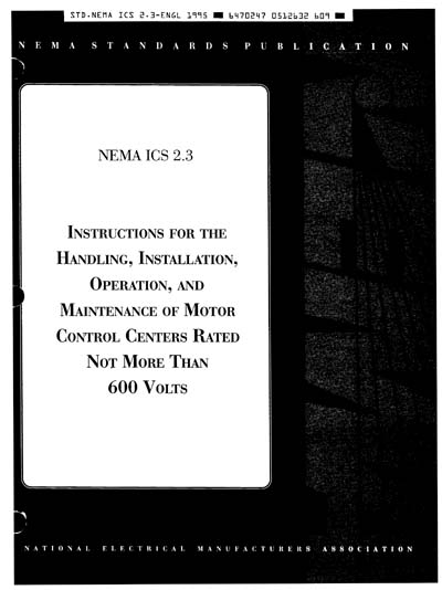 Standards PDF Cover Page