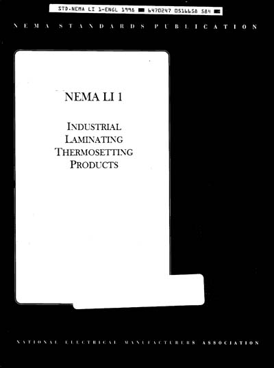 Standards PDF Cover Page