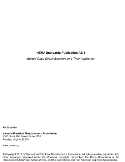 Standards PDF Cover Page