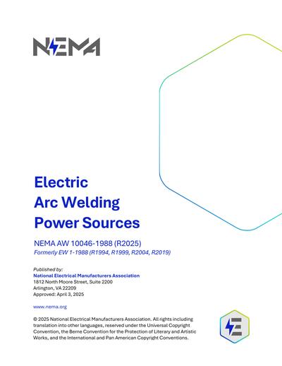 Standards PDF Cover Page
