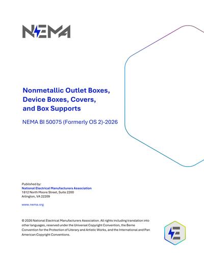 Standards PDF Cover Page