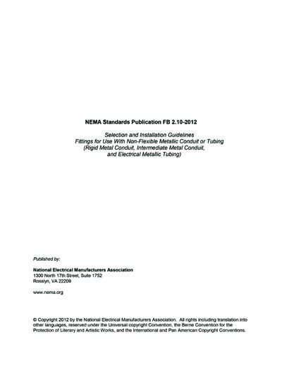 Standards PDF Cover Page