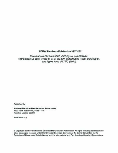 Standards PDF Cover Page