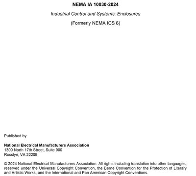 Standards PDF Cover Page
