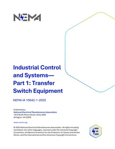 Standards PDF Cover Page