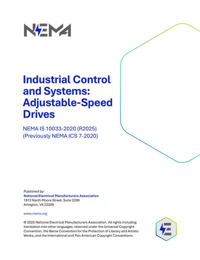 Standards PDF Cover Page
