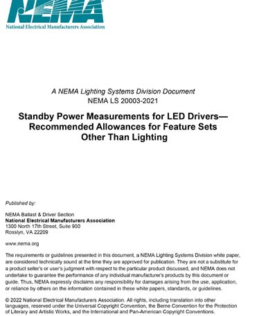 Standards PDF Cover Page